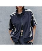 【ページボーイ/PAGEBOY】の【セットアップ対応】ライントラックジャケット 人気、トレンドファッション・服の通販 founy(ファニー) ファッション Fashion レディースファッション Fashion for Women アウター Coat / Outerwear Collection レディースジャケット・軽アウター Jackets おすすめ Recommended / Our Picks ジャケット Jacket, Outerwear セットアップ Set-Up, Coordinated Outfit バランス Balance, Style Balance パーカー Hoodie, Parka ボトム Bottoms, Lower Wear 半袖 Short Sleeve, Half Sleeve 夏 Summer 秋 Autumn thumbnail ネイビー88|ID: prp329100004636288 ipo3291000000033594643
