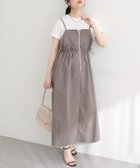 【ナチュラルクチュール/natural couture】の【WEB限定】 mamamo ウエストフリル付きZIPキャミワンピース 人気、トレンドファッション・服の通販 founy(ファニー) ファッション Fashion レディースファッション Fashion for Women ワンピース Dresses キャミソールワンピース Camisole Dresses インナー Innerwear カットソー Cut and Sewn Top キャミワンピース Cami Dress, Slip Dress シャーリング Shirring, Ruched ジップ Zip, Zipper トレンド Trend, Trending Now フィット Fit, Slim Fit フェミニン Feminine, Girly フリル Frill, Ruffle フロント Front, Front Design ポケット Pocket, Pocket Detail 羽織 Haori, Light Jacket ラップ Wrap, Wrap Design リラックス Relax, Relaxed Fit ロング Long, Long-Length 2025年 2025 2025-2026秋冬・A/W Autumn/Winter 2025–26 AW25–26 thumbnail モカ|ID: prp329100004636298 ipo3291000000033401008