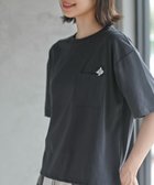 【アールピーエス/rps】のポケットキャット刺繍T チャコールグレー|ID: prp329100004636313 ipo3291000000033501111