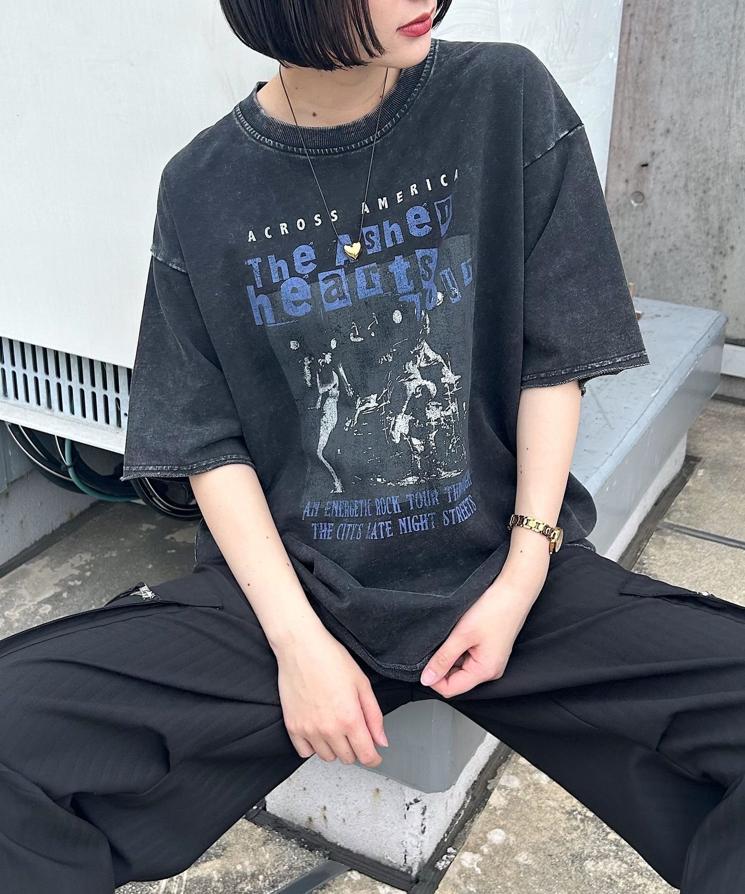 【ページボーイ/PAGEBOY】のアソートグラフィックミニウラケ インテリア・キッズ・メンズ・レディースファッション・服の通販 founy(ファニー) 　ファッション　Fashion　レディースファッション　Fashion for Women　ショート　Short, Short Length　プリント　Print, Printed Pattern　ボトム　Bottoms, Lower Wear　ルーズ　Loose, Oversized　ロング　Long, Long-Length　夏　Summer　ロックチャコール18|ID: prp329100004636360 ipo3291000000033402152