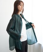 【イッカ/ikka】のシアーバックシャーリングシャツ 人気、トレンドファッション・服の通販 founy(ファニー) ファッション Fashion レディースファッション Fashion for Women トップス・カットソー Cut & Sew Tops シャツ・ブラウス・オフィスカジュアル Elegant Blouses & Button-Ups シアー Sheer, See-Through シャーリング Shirring, Ruched thumbnail ダークグリーン|ID: prp329100004636419 ipo3291000000033548413