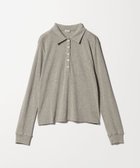 【ビューティ&ユース ユナイテッドアローズ/BEAUTY&YOUTH / UNITED ARROWS】のSteven Alan ラメ ジャージー ポロカットソー 人気、トレンドファッション・服の通販 founy(ファニー) ファッション Fashion レディースファッション Fashion for Women トップス・カットソー Cut & Sew Tops カットソー・ベーシックTシャツ Cut-and-Sewn Tops / Stretch Tees & Basics インナー Innerwear ポロシャツ Polo Shirt, Collared Tee thumbnail MD.GRAY|ID: prp329100004636444 ipo3291000000033403466