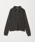 【ビューティ&ユース ユナイテッドアローズ/BEAUTY&YOUTH / UNITED ARROWS】のSteven Alan ラメ ジャージー ポロカットソー 人気、トレンドファッション・服の通販 founy(ファニー) ファッション Fashion レディースファッション Fashion for Women トップス・カットソー Cut & Sew Tops カットソー・ベーシックTシャツ Cut-and-Sewn Tops / Stretch Tees & Basics インナー Innerwear ポロシャツ Polo Shirt, Collared Tee thumbnail BLACK|ID: prp329100004636444 ipo3291000000033403469