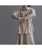 【ナノ ユニバース/nano universe】のニードルジャージーベルテッドシャツジャケット 人気、トレンドファッション・服の通販 founy(ファニー) ファッション Fashion レディースファッション Fashion for Women アウター Coat / Outerwear Collection レディースジャケット・軽アウター Jackets カーディガン Cardigan, Knitwear ジャケット Jacket, Outerwear タートル Turtleneck, Turtle Collar バランス Balance, Style Balance フォルム Silhouette, Form フラップ Flap, Flap Pocket フレア Flare, Flared 防寒 Cold Protection, Winter-Ready リラックス Relax, Relaxed Fit A/W・秋冬 Autumn/Winter おすすめ Recommended / Our Picks 2024年 2024 2024-2025秋冬・A/W Autumn/Winter 2024–25 AW24–25 thumbnail ライトベージュ1|ID: prp329100004636472 ipo3291000000033404321