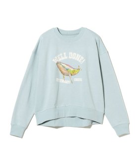 【ビーミングライフストアバイビームス/B:MING LIFE STORE by BEAMS】 北村直登 プリント スウェット人気、トレンドファッション・服の通販 founy(ファニー) ファッション Fashion レディースファッション Fashion for Women トップス・カットソー Cut & Sew Tops レディースパーカー・カジュアルフーディー Casual Hoodies & Sweatshirts スウェット・クルーネックトップス Sweatshirts & Crewnecks / Relaxed Fit Sweat Tops スウェット / スエット Sweatshirt, Sweatwear ネコ Cat, Feline Motif プリント Print, Printed Pattern |ID:prp329100004636513