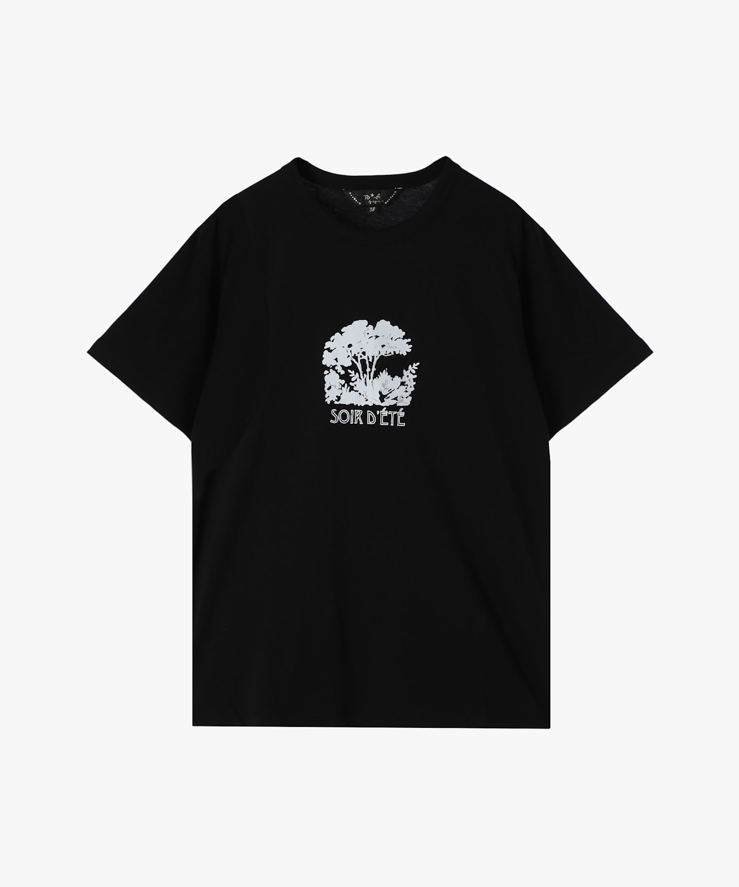 【アニエスベー ファム/agnes b. FEMME】のSOIR D ETE(TREE) Tシャツ 人気、トレンドファッション・服の通販 founy(ファニー) 　ファッション　Fashion　レディースファッション　Fashion for Women　トップス・カットソー　Cut & Sew Tops　シャツ・ブラウス・オフィスカジュアル　Elegant Blouses & Button-Ups　ロングTシャツ・Tシャツ　Longline T-Shirts & Tees　イラスト　Illustration　クール　Cool, Chic　フィット　Fit, Slim Fit　プリント　Print, Printed Pattern　モノトーン　Monotone, Black and White　夏　Summer　 other-1|ID: prp329100004636891 ipo3291000000033632867