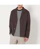 【ユナイテッドアローズ/UNITED ARROWS / MEN】の【別注】 nomiamo カノコ カットソージャケット DK.BROWN|ID: prp329100004636903 ipo3291000000033410639