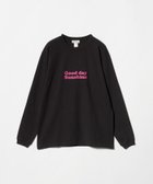 【ビューティ&ユース ユナイテッドアローズ/BEAUTY&YOUTH / UNITED ARROWS】の【別注】 OAFISH プリントロングスリーブTシャツ 人気、トレンドファッション・服の通販 founy(ファニー) ファッション Fashion レディースファッション Fashion for Women トップス・カットソー Cut & Sew Tops シャツ・ブラウス・オフィスカジュアル Elegant Blouses & Button-Ups ロングTシャツ・Tシャツ Longline T-Shirts & Tees おすすめ Recommended / Our Picks インナー Innerwear シルバー Silver, Metallic Silver ジャケット Jacket, Outerwear フロント Front, Front Design プリント Print, Printed Pattern リラックス Relax, Relaxed Fit 人気 Popular, Best Seller 別注 Limited Edition, Custom Order 羽織 Haori, Light Jacket thumbnail BLACK|ID: prp329100004636919 ipo3291000000033410973