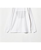【ビューティ&ユース ユナイテッドアローズ/BEAUTY&YOUTH / UNITED ARROWS】の【別注】 OAFISH プリントロングスリーブTシャツ 人気、トレンドファッション・服の通販 founy(ファニー) ファッション Fashion レディースファッション Fashion for Women トップス・カットソー Cut & Sew Tops シャツ・ブラウス・オフィスカジュアル Elegant Blouses & Button-Ups ロングTシャツ・Tシャツ Longline T-Shirts & Tees おすすめ Recommended / Our Picks インナー Innerwear シルバー Silver, Metallic Silver ジャケット Jacket, Outerwear フロント Front, Front Design プリント Print, Printed Pattern リラックス Relax, Relaxed Fit 人気 Popular, Best Seller 別注 Limited Edition, Custom Order 羽織 Haori, Light Jacket thumbnail WHITE|ID: prp329100004636919 ipo3291000000033410978