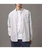 【ビショップ/Bshop / MEN】のプランサー ボタンダウンシャツ STRIPE MEN 人気、トレンドファッション・服の通販 founy(ファニー) ファッション Fashion メンズファッション Fashion for Men パッチ Patch, Appliqué ポケット Pocket, Pocket Detail 長袖 Long Sleeve, Full Sleeve thumbnail GREY系1|ID: prp329100004636925 ipo3291000000033543564