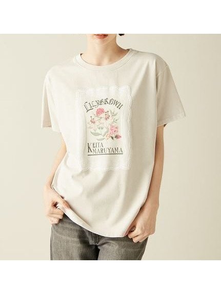 【リリーブラウン/Lily Brown】の【LILY BROWN×KEITA MARUYAMA】バリエーショングラフィックTシャツ インテリア・キッズ・メンズ・レディースファッション・服の通販 founy(ファニー) 　ファッション　Fashion　レディースファッション　Fashion for Women　トップス・カットソー　Cut & Sew Tops　シャツ・ブラウス・オフィスカジュアル　Elegant Blouses & Button-Ups　ロングTシャツ・Tシャツ　Longline T-Shirts & Tees　アンティーク　Antique-Inspired　グラフィック　Graphic, Graphic Design　コラボ　Collaboration, Collab　コレクション　Collection, Seasonal Line　スペシャル　Special, Limited Edition　モチーフ　Motif, Design Theme　今季　This Season, Current Season　秋　Autumn　BEG[037]|ID: prp329100004637092 ipo3291000000033413043
