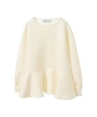 【コンバーストウキョウ/CONVERSE TOKYO】のPEPLUM PULLOVER SWEAT ホワイト|ID: prp329100004637128 ipo3291000000033548356