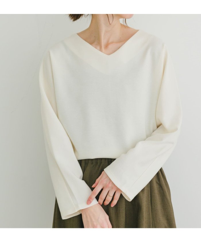 【アイテムズアーバンリサーチ/ITEMS URBAN RESEARCH】のカットミラノプルオーバー インテリア・キッズ・メンズ・レディースファッション・服の通販 founy(ファニー) https://founy.com/ ファッション Fashion レディースファッション Fashion for Women トップス・カットソー Cut & Sew Tops カジュアルプルオーバー・ニットトップス Pullovers & Knit Tops / Casual Pullovers 2025年 2025 2025春夏・S/S Spring/Summer 2025 SS25 シンプル Simple, Minimal リラックス Relax, Relaxed Fit エレガント 上品 Elegant 夏 Summer S/S・春夏 SS, Spring/Summer, Warm Season |ID: prp329100004637153 ipo3291000000033860669