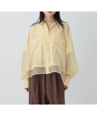 【レプシィム ローリーズファーム/LEPSIM LOWRYS FARM】の切り替えポンチョショートシャツ イエロー62|ID: prp329100004637183 ipo3291000000033627956