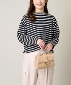【アー ヴェー ヴェー/a.v.v】のクロップドボーダーカットソー 人気、トレンドファッション・服の通販 founy(ファニー) ファッション Fashion レディースファッション Fashion for Women トップス・カットソー Cut & Sew Tops カットソー・ベーシックTシャツ Cut-and-Sewn Tops / Stretch Tees & Basics インナー Innerwear クロップド Cropped, Short Length チャーム Charm, Pendant デニム Denim, Jeans Material トレンド Trend, Trending Now ベーシック Basic, Essential ボーダー Border, Stripe メタル Metal, Metal Parts ワイド Wide, Wide Fit 再入荷 Restock / Back in Stock おすすめ Recommended / Our Picks thumbnail 黒白ボーダー|ID: prp329100004637195 ipo3291000000033415069
