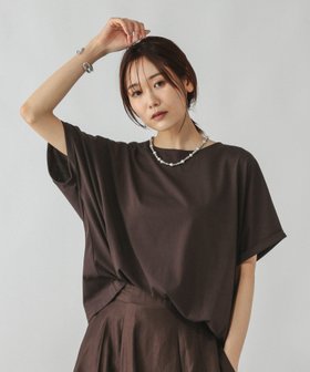 【グローバルワーク/GLOBAL WORK】のひんやり涼しい/フローズンTドルマンプルオーバー2/589151 人気、トレンドファッション・服の通販 founy(ファニー) ファッション Fashion レディースファッション Fashion for Women トップス・カットソー Cut & Sew Tops カジュアルプルオーバー・ニットトップス Pullovers & Knit Tops / Casual Pullovers 今季 This Season, Current Season 切替 Switching, Contrast Panel 吸水 Absorbent, Quick-Dry セットアップ Set-Up, Coordinated Outfit ネックレス Necklace, Pendant Necklace プリント Print, Printed Pattern ボトム Bottoms, Lower Wear 夏 Summer |ID:prp329100004637269