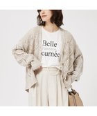 【アバハウスマヴィ/abahouse mavie】の透かし編みカーデ 人気、トレンドファッション・服の通販 founy(ファニー) ファッション Fashion レディースファッション Fashion for Women おすすめ Recommended / Our Picks カーディガン Cardigan, Knitwear ミックス Mix, Mixed Style 夏 Summer 春 Spring 羽織 Haori, Light Jacket 透かし Cut-Out, Lacework thumbnail ライトベージュ|ID: prp329100004637272 ipo3291000000033416313