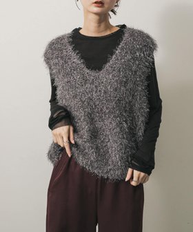 【センスオブプレイス/SENSE OF PLACE by URBAN RESEARCH】のモールフェザーニットベスト 人気、トレンドファッション・服の通販 founy(ファニー) ファッション Fashion レディースファッション Fashion for Women アウター Coat / Outerwear Collection トップス・カットソー Cut & Sew Tops ニット Knit Tops & Sweaters ベスト&ジレ / 重ね着スタイル Vests & Gilets 2025年 2025 2025-2026秋冬・A/W Autumn/Winter 2025–26 AW25–26 冬 Winter / This Winter シンプル Simple, Minimal フェザー Feather, Feather Detail ベスト Vest, Waistcoat ミックス Mix, Mixed Style A/W・秋冬 Autumn/Winter |ID:prp329100004637276