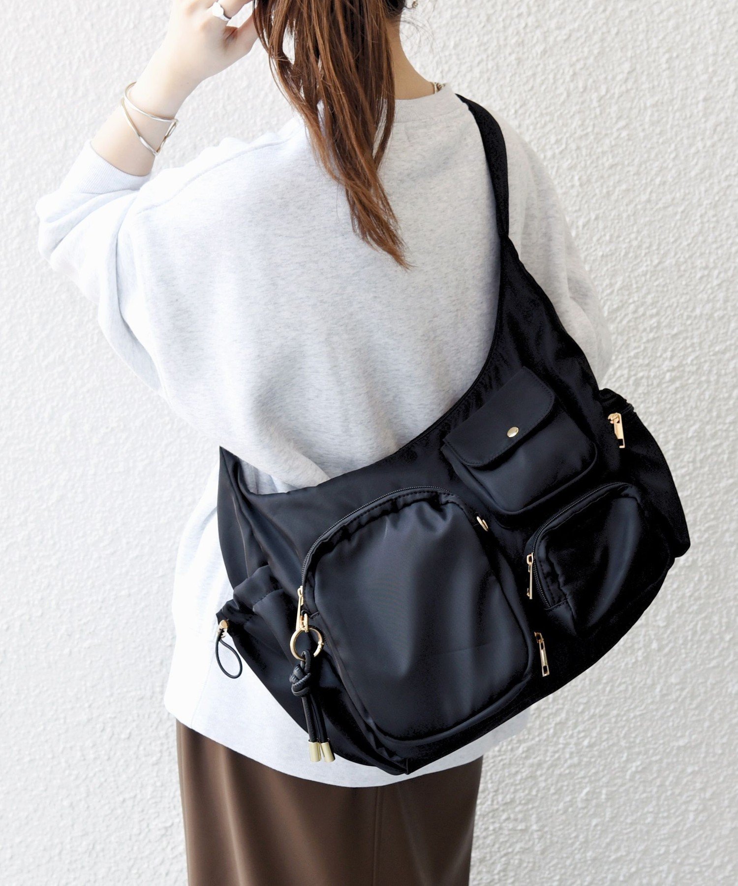 【シップス フォー ウィメン/SHIPS】の《追加 》SHIPS any 9ポケット 2WAY ショルダー バッグ 人気、トレンドファッション・服の通販 founy(ファニー) 　ファッション　Fashion　レディースファッション　Fashion for Women　バッグ　Bags　ショルダー　Shoulder, Shoulder Strap　チャーム　Charm, Pendant　トレンド　Trend, Trending Now　フロント　Front, Front Design　ポケット　Pocket, Pocket Detail　ポシェット　Pochette, Mini Bag　旅行　Travel　2025年　2025　2025-2026秋冬・A/W　Autumn/Winter 2025–26 AW25–26　 other-1|ID: prp329100004637308 ipo3291000000035083015