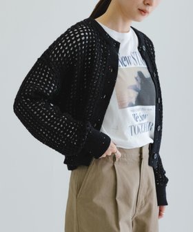 【アーバンリサーチ/URBAN RESEARCH】のスパンコールメッシュニットカーディガン 人気、トレンドファッション・服の通販 founy(ファニー) ファッション Fashion レディースファッション Fashion for Women トップス・カットソー Cut & Sew Tops ニット Knit Tops & Sweaters カーディガン・羽織り Layered Style Cardigans 2024年 2024 2024-2025秋冬・A/W Autumn/Winter 2024–25 AW24–25 冬 Winter / This Winter インナー Innerwear カーディガン Cardigan, Knitwear クロップド Cropped, Short Length スパンコール Sequins, Sequin Embellishment デニム Denim, Jeans Material トレンド Trend, Trending Now メッシュ Mesh, Net Fabric ロング Long, Long-Length エレガント 上品 Elegant 今季 This Season, Current Season A/W・秋冬 Autumn/Winter |ID:prp329100004637431
