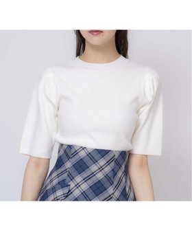 【ノエラ/Noela】のチビハイネックニット 人気、トレンドファッション・服の通販 founy(ファニー) ファッション Fashion レディースファッション Fashion for Women トップス・カットソー Cut & Sew Tops ニット Knit Tops & Sweaters オレンジ Orange シンプル Simple, Minimal ハイネック High Neck, Mock Neck ポケット Pocket, Pocket Detail |ID:prp329100004637466