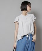 【ナノ ユニバース/nano universe】のフリルスリーブブラウス(セットアップ可) 人気、トレンドファッション・服の通販 founy(ファニー) ファッション Fashion レディースファッション Fashion for Women トップス・カットソー Cut & Sew Tops シャツ・ブラウス・オフィスカジュアル Elegant Blouses & Button-Ups スリーブ Sleeve, Long Sleeve / Short Sleeve セットアップ Set-Up, Coordinated Outfit デニム Denim, Jeans Material フェミニン Feminine, Girly フリル Frill, Ruffle ボトム Bottoms, Lower Wear おすすめ Recommended / Our Picks エレガント 上品 Elegant 2025年 2025 2025-2026秋冬・A/W Autumn/Winter 2025–26 AW25–26 thumbnail ベージュ|ID: prp329100004637477 ipo3291000000033548677