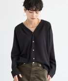【バンヤードストーム/BARNYARDSTORM】のダブルクロスシャツカーデ セットアップ対応 人気、トレンドファッション・服の通販 founy(ファニー) ファッション Fashion レディースファッション Fashion for Women トップス・カットソー Cut & Sew Tops シャツ・ブラウス・オフィスカジュアル Elegant Blouses & Button-Ups おすすめ Recommended / Our Picks とろみ Fluid, Flowy Fabric インナー Innerwear キャミソール Camisole, Spaghetti Strap Top ジャケット Jacket, Outerwear セットアップ Set-Up, Coordinated Outfit タンク Tank Top, Sleeveless Top タートルネック Turtleneck, High Neck ダブル Double, Double-Breasted デコルテ Décolleté, Neckline デニム Denim, Jeans Material ルーズ Loose, Oversized ヴィンテージ Vintage Style エレガント 上品 Elegant 人気 Popular, Best Seller ビジネス 仕事 通勤 Business / Work / Commuting thumbnail ブラック|ID: prp329100004637582 ipo3291000000033559036