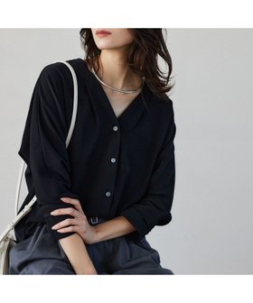 【バンヤードストーム/BARNYARDSTORM】のダブルクロスシャツカーデ セットアップ対応 人気、トレンドファッション・服の通販 founy(ファニー) ファッション Fashion レディースファッション Fashion for Women トップス・カットソー Cut & Sew Tops シャツ・ブラウス・オフィスカジュアル Elegant Blouses & Button-Ups おすすめ Recommended / Our Picks とろみ Fluid, Flowy Fabric インナー Innerwear キャミソール Camisole, Spaghetti Strap Top ジャケット Jacket, Outerwear セットアップ Set-Up, Coordinated Outfit タンク Tank Top, Sleeveless Top タートルネック Turtleneck, High Neck ダブル Double, Double-Breasted デコルテ Décolleté, Neckline デニム Denim, Jeans Material ルーズ Loose, Oversized ヴィンテージ Vintage Style エレガント 上品 Elegant 人気 Popular, Best Seller ビジネス 仕事 通勤 Business / Work / Commuting |ID:prp329100004637582