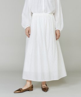 【イネド/INED】のラメドットタックスカート 人気、トレンドファッション・服の通販 founy(ファニー) ファッション Fashion レディースファッション Fashion for Women スカート Skirts カットソー Cut and Sewn Top ギャザー Gathered, Ruffled シアー Sheer, See-Through シンプル Simple, Minimal スマート Smart, Elegant ドット Polka Dot, Dot Pattern エレガント 上品 Elegant |ID:prp329100004637593