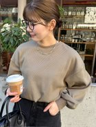 【ディスコート/Discoat】の【ベストセラー】ワッフルロングTシャツ《WEB限定》 グレージュ|ID: prp329100004637648 ipo3291000000033632005