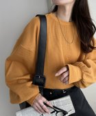 【ディスコート/Discoat】の【ベストセラー】ワッフルロングTシャツ《WEB限定》 オレンジ|ID: prp329100004637648 ipo3291000000033632007