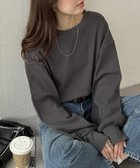 【ディスコート/Discoat】の【ベストセラー】ワッフルロングTシャツ《WEB限定》 チャコールグレー|ID: prp329100004637648 ipo3291000000033632031