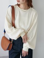 【ディスコート/Discoat】の【ベストセラー/WEB限定】ワッフルロングTシャツ アイボリー|ID: prp329100004637648 ipo3291000000034401801