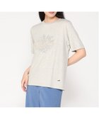 【クロコダイル/CROCODILE】のコットン フラワープリント Tシャツ グレー|ID: prp329100004637664 ipo3291000000033641934