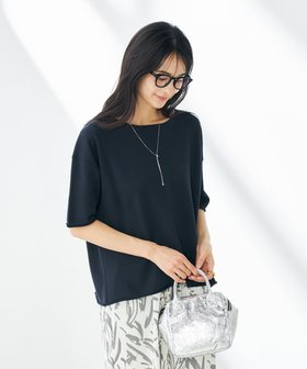 【アー ヴェー ヴェー/a.v.v】のサマーニットTシャツ 人気、トレンドファッション・服の通販 founy(ファニー) ファッション Fashion レディースファッション Fashion for Women トップス・カットソー Cut & Sew Tops ニット Knit Tops & Sweaters シャツ・ブラウス・オフィスカジュアル Elegant Blouses & Button-Ups ロングTシャツ・Tシャツ Longline T-Shirts & Tees サマー Summer, Summer Style トレンド Trend, Trending Now バランス Balance, Style Balance ボトム Bottoms, Lower Wear ロールアップ Roll-Up, Cuffed Hem 再入荷 Restock / Back in Stock |ID:prp329100004637728