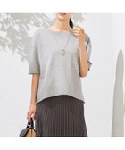 【アー ヴェー ヴェー/a.v.v】のサマーニットTシャツ 人気、トレンドファッション・服の通販 founy(ファニー) ファッション Fashion レディースファッション Fashion for Women トップス・カットソー Cut & Sew Tops ニット Knit Tops & Sweaters シャツ・ブラウス・オフィスカジュアル Elegant Blouses & Button-Ups ロングTシャツ・Tシャツ Longline T-Shirts & Tees サマー Summer, Summer Style トレンド Trend, Trending Now バランス Balance, Style Balance ボトム Bottoms, Lower Wear ロールアップ Roll-Up, Cuffed Hem 再入荷 Restock / Back in Stock thumbnail グレー|ID: prp329100004637728 ipo3291000000033421730