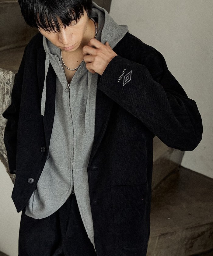 【フリークスストア/FREAK'S STORE】のCORDUROY TAILORED JACKET/コーデュロイテーラードジャケット/セットアップ/オーバーサイズジャケット 25FW 25AW インテリア・キッズ・メンズ・レディースファッション・服の通販 founy(ファニー) https://founy.com/ ファッション Fashion メンズファッション Fashion for Men セットアップ Matching Sets 2025年 2025 2025-2026秋冬・A/W Autumn/Winter 2025–26 AW25–26 冬 Winter / This Winter カットソー Cut and Sewn Top コーデュロイ Corduroy, Cord Fabric スウェット / スエット Sweatshirt, Sweatwear セットアップ Set-Up, Coordinated Outfit ドレス Dress, One-Piece バランス Balance, Style Balance パッチ Patch, Appliqué フィット Fit, Slim Fit フロント Front, Front Design ボックス Boxy, Box Shape ポケット Pocket, Pocket Detail リラックス Relax, Relaxed Fit エレガント 上品 Elegant 別注 Limited Edition, Custom Order A/W・秋冬 Autumn/Winter |ID: prp329100004637755 ipo3291000000034101993