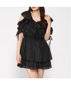 【イング/INGNI】のINGNI/肩開きフリルミニOP 人気、トレンドファッション・服の通販 founy(ファニー) ファッション Fashion レディースファッション Fashion for Women ワンピース Dresses フリル Frill, Ruffle thumbnail クロ|ID: prp329100004637954 ipo3291000000033424402