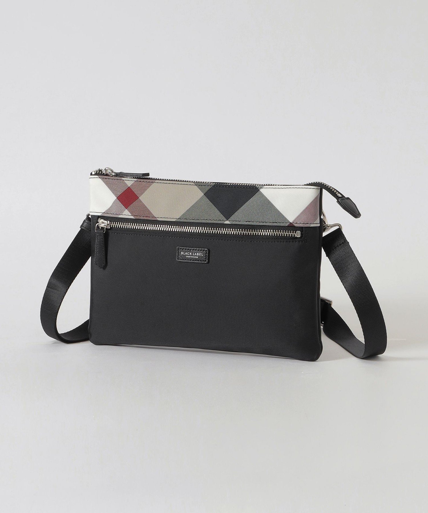 【その他のブランド/Other】の【一部店舗限定】ナイロンオックスクレストブリッジチェックサコッシュ インテリア・キッズ・メンズ・レディースファッション・服の通販 founy(ファニー) 　ファッション　Fashion　メンズファッション　Fashion for Men　ショルダー　Shoulder, Shoulder Strap　エレガント 上品　Elegant　ベージュ|ID: prp329100004637962 ipo3291000000033509364