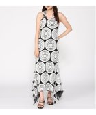 【デシグアル/Desigual】のカットアウトロングドレス 人気、トレンドファッション・服の通販 founy(ファニー) ファッション Fashion レディースファッション Fashion for Women ワンピース Dresses フォーマル・パーティードレス・結婚式用ドレス Elegant & Casual Dresses thumbnail グレー/ブラック/2000|ID: prp329100004637969 ipo3291000000033424504