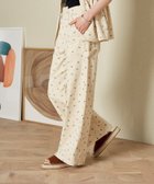 【フリークスストア/FREAK'S STORE】のクロスディテールペインターワイドパンツ セットアップ対応 25SS プリント/柄|ID: prp329100004638000 ipo3291000000033424877