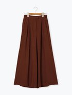 【テチチ/Te chichi】の【セットアップ可】レーヨン麻ワイドパンツ ブラウン|ID: prp329100004638070 ipo3291000000033425618