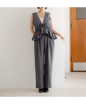 【ローリーズファーム/LOWRYS FARM】 マルチWAYオールインワン人気、トレンドファッション・服の通販 founy(ファニー) ファッション Fashion レディースファッション Fashion for Women ワンピース Dresses オールインワン・ワンピース Dresses and Jumpsuits おすすめ Recommended / Our Picks アクセサリー Fashion Accessories インナー Innerwear オケージョン Occasion Wear キャミ Camisole, Cami Top フリル Frill, Ruffle ペプラム Peplum, Flared Hem ヴィンテージ Vintage Style |ID:prp329100004638124