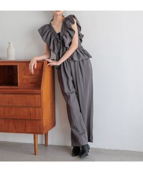 【ローリーズファーム/LOWRYS FARM】のマルチWAYオールインワン 人気、トレンドファッション・服の通販 founy(ファニー) ファッション Fashion レディースファッション Fashion for Women ワンピース Dresses オールインワン・ワンピース Dresses and Jumpsuits おすすめ Recommended / Our Picks アクセサリー Fashion Accessories インナー Innerwear オケージョン Occasion Wear キャミ Camisole, Cami Top フリル Frill, Ruffle ペプラム Peplum, Flared Hem ヴィンテージ Vintage Style |ID:prp329100004638124