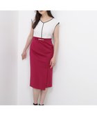 【ピンキーアンドダイアン/Pinky&Dianne】のバイカラーコンビワンピース 人気、トレンドファッション・服の通販 founy(ファニー) ファッション Fashion レディースファッション Fashion for Women ワンピース Dresses コンビ Combo, Combination Style サテン Satin, Glossy Fabric スタンダード Standard, Basic ストレッチ Stretch, Stretchy Fabric パイピング Piping, Trim Design ポケット Pocket, Pocket Detail エレガント 上品 Elegant thumbnail マゼンタ1|ID: prp329100004638136 ipo3291000000033426126