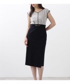【ピンキーアンドダイアン/Pinky&Dianne】のバイカラーコンビワンピース 人気、トレンドファッション・服の通販 founy(ファニー) ファッション Fashion レディースファッション Fashion for Women ワンピース Dresses コンビ Combo, Combination Style サテン Satin, Glossy Fabric スタンダード Standard, Basic ストレッチ Stretch, Stretchy Fabric パイピング Piping, Trim Design ポケット Pocket, Pocket Detail エレガント 上品 Elegant thumbnail ネイビー|ID: prp329100004638136 ipo3291000000033426127