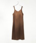 【ヴァンス エクスチェンジ/VENCE EXCHANGE】のサテンキャミワンピース 人気、トレンドファッション・服の通販 founy(ファニー) ファッション Fashion レディースファッション Fashion for Women ワンピース Dresses キャミソールワンピース Camisole Dresses おすすめ Recommended / Our Picks なめらか Smooth, Silky Texture インナー Innerwear カットソー Cut and Sewn Top キャミソール Camisole, Spaghetti Strap Top キャミワンピース Cami Dress, Slip Dress サテン Satin, Glossy Fabric シンプル Simple, Minimal タートルネック Turtleneck, High Neck デニム Denim, Jeans Material ラップ Wrap, Wrap Design エレガント 上品 Elegant 夏 Summer 春 Spring S/S・春夏 SS, Spring/Summer, Warm Season A/W・秋冬 Autumn/Winter thumbnail ブラウン|ID: prp329100004638140 ipo3291000000033426141