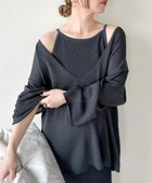 【セレクトモカ/SELECT MOCA】の【サイズ展開あり】ディープVネックルーズニット チャコール-920|ID: prp329100004638209 ipo3291000000033494064