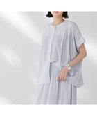 【ナノ ユニバース/nano universe】のバックフリルギャザーシアーブラウス(セットアップ可) 人気、トレンドファッション・服の通販 founy(ファニー) ファッション Fashion レディースファッション Fashion for Women トップス・カットソー Cut & Sew Tops シャツ・ブラウス・オフィスカジュアル Elegant Blouses & Button-Ups バッグ Bags ウォッシャブル Machine Washable エアリー Airy Texture ギャザー Gathered, Ruffled シンプル Simple, Minimal セットアップ Set-Up, Coordinated Outfit フレア Flare, Flared フロント Front, Front Design ボトム Bottoms, Lower Wear おすすめ Recommended / Our Picks エレガント 上品 Elegant 2025年 2025 2025春夏・S/S Spring/Summer 2025 SS25 thumbnail グレー|ID: prp329100004638478 ipo3291000000033431567