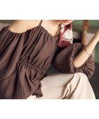 【プロポーション ボディドレッシング/PROPORTION BODY DRESSING】のシャーリングオフショルブラウス 人気、トレンドファッション・服の通販 founy(ファニー) ファッション Fashion レディースファッション Fashion for Women トップス・カットソー Cut & Sew Tops シャツ・ブラウス・オフィスカジュアル Elegant Blouses & Button-Ups シアー Sheer, See-Through シャーリング Shirring, Ruched ラップ Wrap, Wrap Design リボン Ribbon, Bow thumbnail ブラウン|ID: prp329100004638543 ipo3291000000033547997